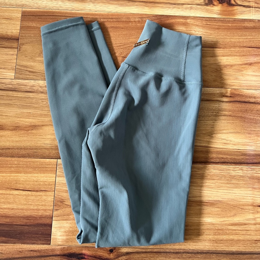 Til You Collapse Ribbed Leggings